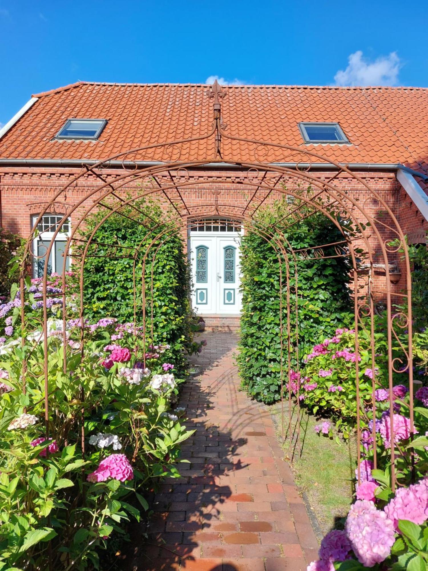 Gulfhof-Ferien Briese Appartement Großheide Buitenkant foto