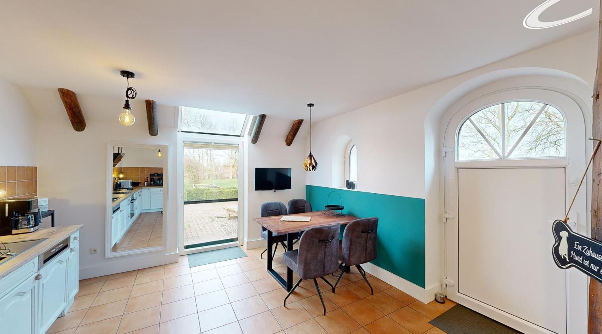 Gulfhof-Ferien Briese Appartement Großheide Buitenkant foto